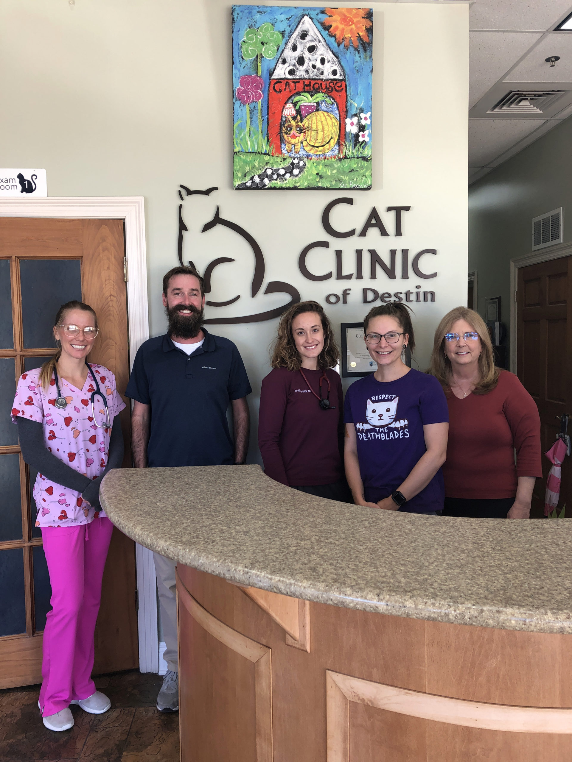 cat clinic of destin team